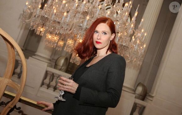 Exclusif - Audrey Fleurot - Soirée Baccarat "Wedding in Colour" à Paris le 22 janvier 2016. Baccarat célèbre ses nouvelles collections Printemps-Eté 2016 lors d'une soirée haute en couleurs rythmée par un dj set exceptionnel de Frédéric Beigbeder. © Denis Guignebourg/Bestimage