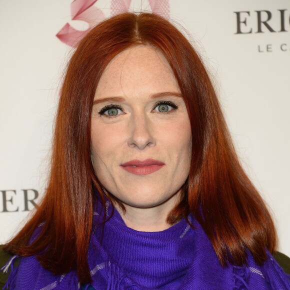 Audrey Fleurot (enceinte) - Soirée des 30 ans de la Maison Eric Bompard au Palais de Tokyo à Paris le 15 octobre 2015.