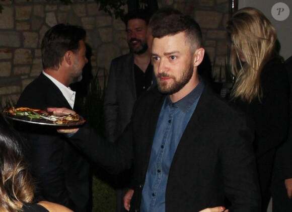 Justin Timberlake - Arrivée des célébrités à la pre-Oscars party de William Morris Endeavor à Beverly Hills, le 27 février 2016