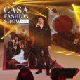 Exclusif - Jenifer Bartoli et Patrick Fiori - 8ème édition du défilé "Casa Fashion show" à Casablanca au Maroc le 2 avril 2016. © Philippe Doignon/Bestimage