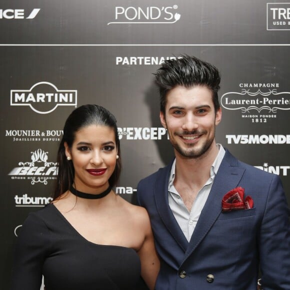 Exclusif - Alia et son compagnon Ali (Secret Story 9) - 8ème édition du défilé "Casa Fashion show" à Casablanca au Maroc le 2 avril 2016. © Philippe Doignon/Bestimage