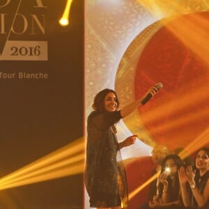 Exclusif - Jenifer Bartoli - 8ème édition du défilé "Casa Fashion show" à Casablanca au Maroc le 2 avril 2016. © Philippe Doignon/Bestimage