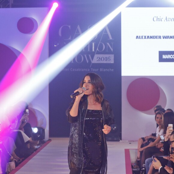 Exclusif - Jenifer Bartoli - 8ème édition du défilé "Casa Fashion show" à Casablanca au Maroc le 2 avril 2016. © Philippe Doignon/Bestimage