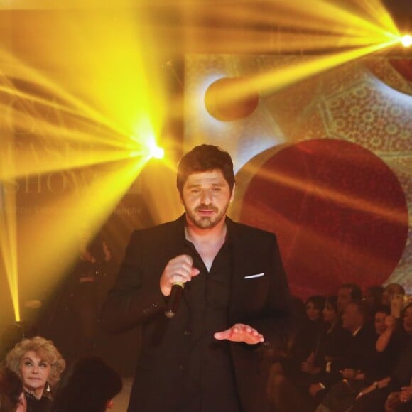 Exclusif - Jenifer Bartoli et Patrick Fiori - 8ème édition du défilé "Casa Fashion show" à Casablanca au Maroc le 2 avril 2016. © Philippe Doignon/Bestimage