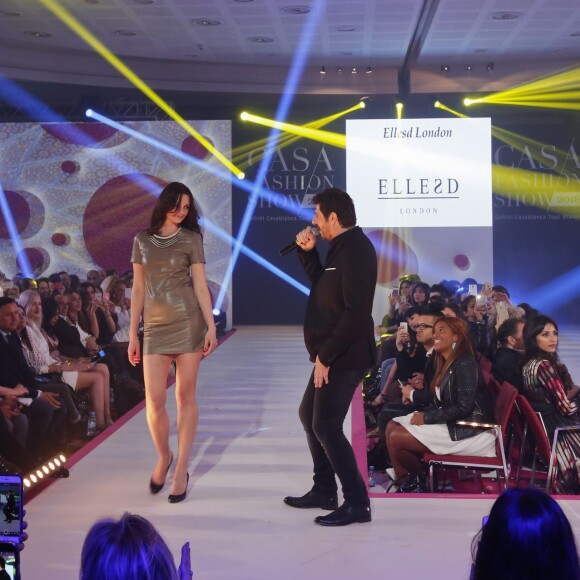 Exclusif - Patrick Fiori - 8ème édition du défilé "Casa Fashion show" à Casablanca au Maroc le 2 avril 2016. © Philippe Doignon/Bestimage