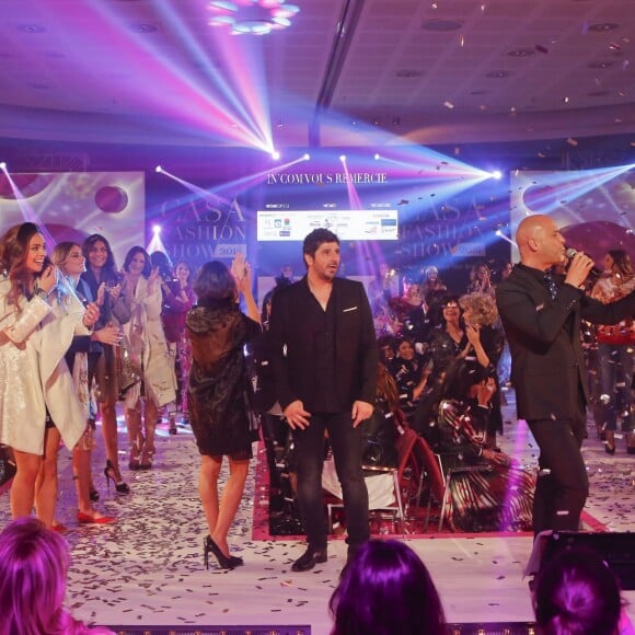 Exclusif - Marine Lorphelin, Jenifer Bartoli, Patrick Fiori, Camille Cerf - 8ème édition du défilé "Casa Fashion show" à Casablanca au Maroc le 2 avril 2016. © Philippe Doignon/Bestimage