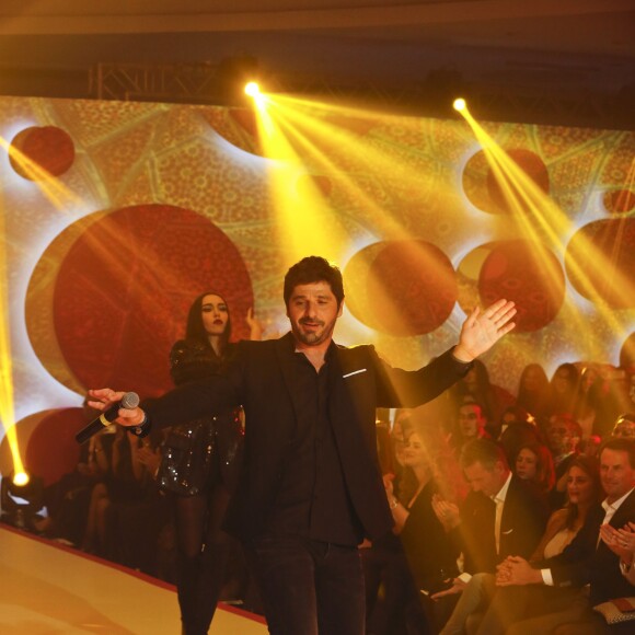 Exclusif - Patrick Fiori - 8ème édition du défilé "Casa Fashion show" à Casablanca au Maroc le 2 avril 2016. © Philippe Doignon/Bestimage