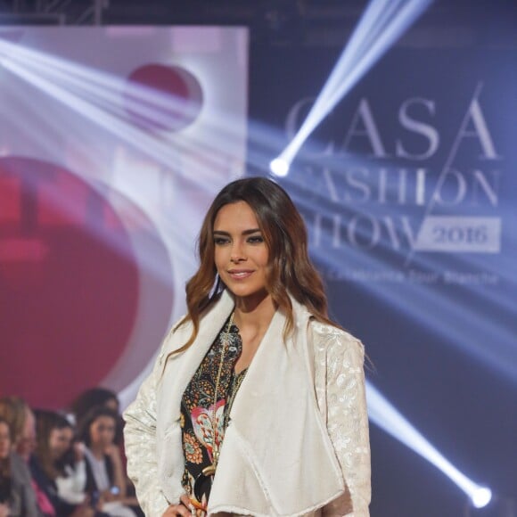 Exclusif - Marine Lorphelin - 8ème édition du défilé "Casa Fashion show" à Casablanca au Maroc le 2 avril 2016. © Philippe Doignon/Bestimage