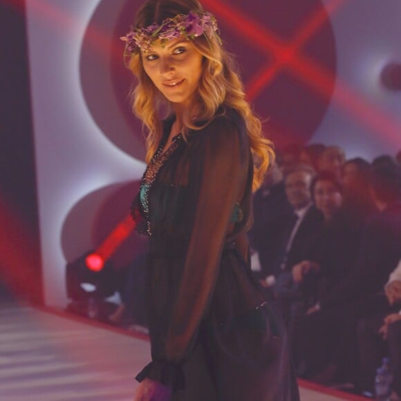 Exclusif - Camille Cerf - 8ème édition du défilé "Casa Fashion show" à Casablanca au Maroc le 2 avril 2016. © Philippe Doignon/Bestimage