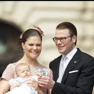 Image du baptême de la princesse Estelle de Suède, à Stockholm, le 22 mai 2012