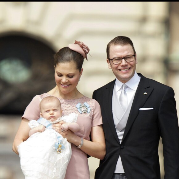 Image du baptême de la princesse Estelle de Suède, à Stockholm, le 22 mai 2012