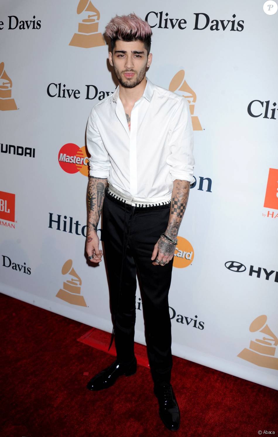 Zayn Malik Au Pre Grammy Gala à Beverly Hills Los Angeles Le 14 Février 2016 Purepeople 