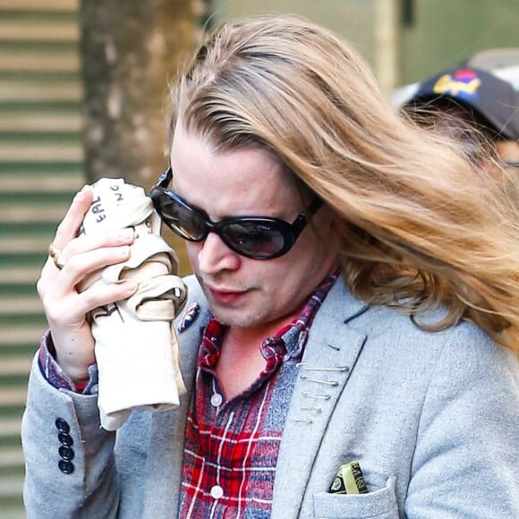 Macaulay Culkin à New York le 20 novembre 2015