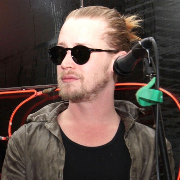 Macaulay Culkin à New York le 23 janvier 2014