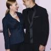 Scarlett Johansson et Romain Dauriac à la cérémonie des César le 28 février 2014