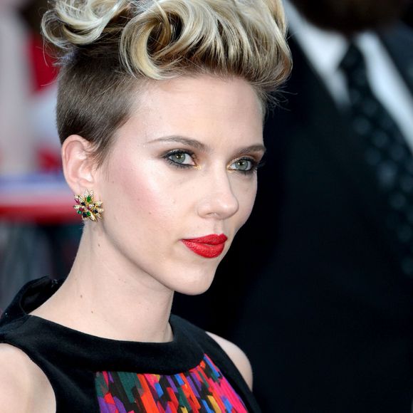 Scarlett Johansson à l'avant-première du film "Avengers : L'Ère d'Ultron" à Londres le 21 avril 2015