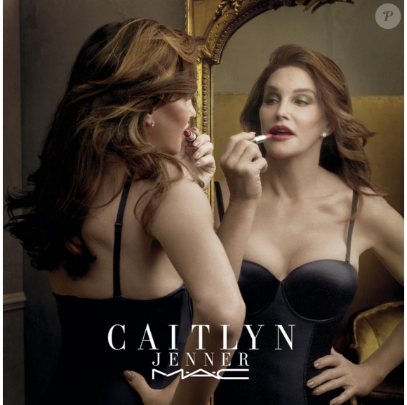 Caitlyn Jenner nouvelle égérie de la marque MAC, dévoile une nouvelle image de la campagne publicitaire pour son rouge à lèvres Finally Free, dont la totalité des bénéfices seront reversés à un fond en faveur des personnes transgenres. Photo publiée sur Instagram, le 7 avril 2016.