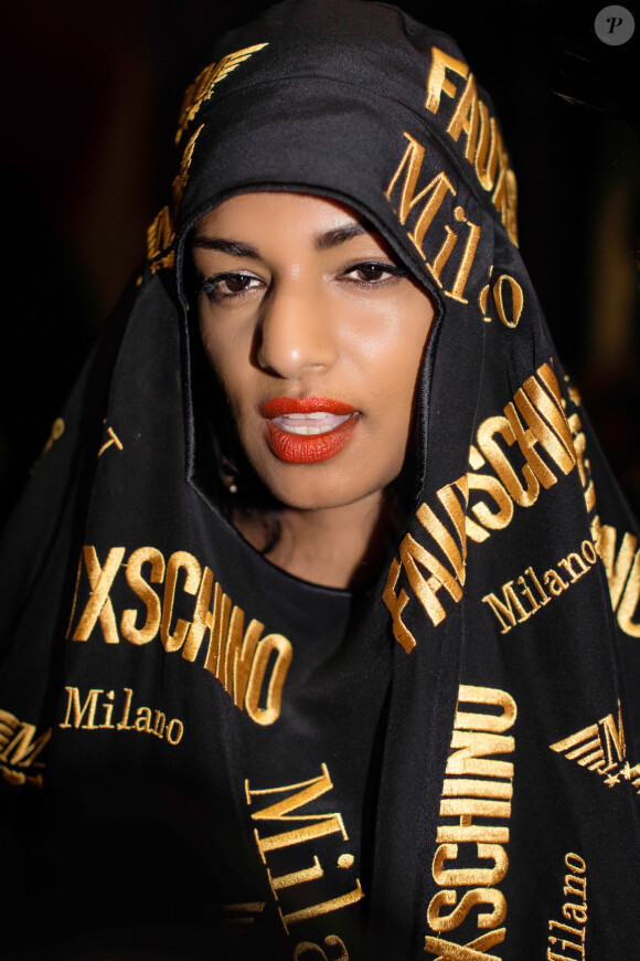 Mia attending the Moschino show during the Milan Fashion Week Autumn/Winter 2015 on February 26, 2015 in Milan, Italy. Photo by XPosure/ABACAPRESS.COM27/02/2015 - Milan