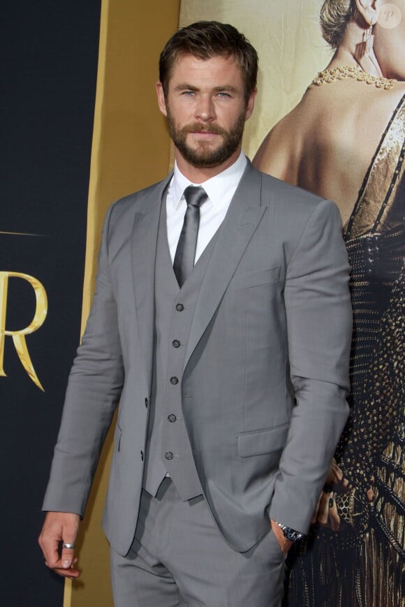 Chris Hemsworth à l'avant-première du film "Le Chasseur et la reine des glaces" Los Angeles le 11 avril 2016