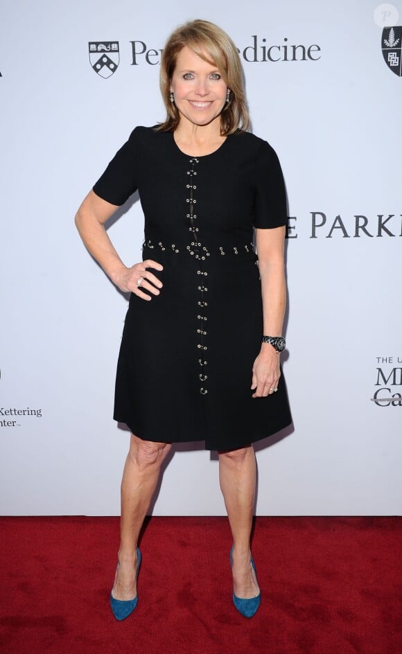 Katie Couric au gala contre le cancer organisé par Sean Parker et la Parker Foundation à Los Angeles, le 13 avril 2016