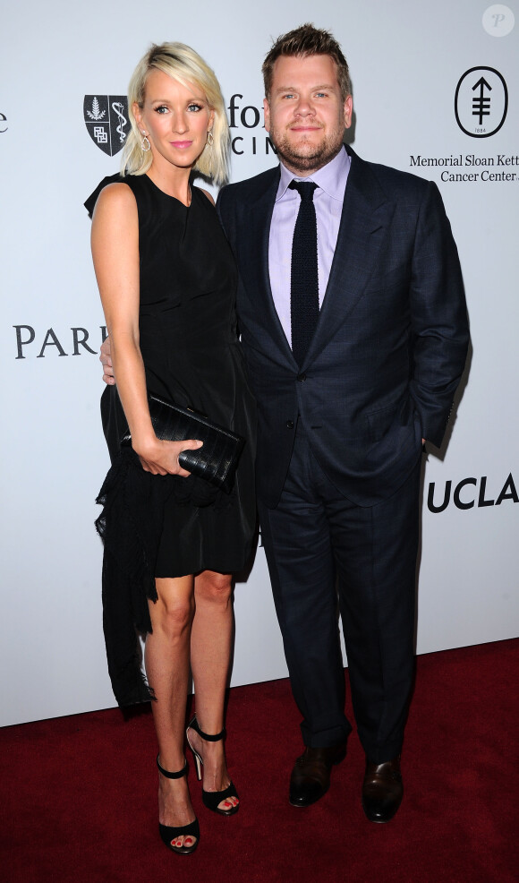 James Corden, Julia Carey au gala contre le cancer organisé par Sean Parker et la Parker Foundation à Los Angeles, le 13 avril 2016