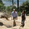 Kate Middleton et le prince William ont effectué un trek de près de trois heures le 15 avril 2016 au Bhoutan pour atteindre le monastère bouddhiste Taktshang, dit "la tanière du tigre", berceau du bouddhisme au Bhoutan surplombant la vallée de Paro, à l'avant-dernier jour de leur tournée royale en Inde et au Bhoutan.