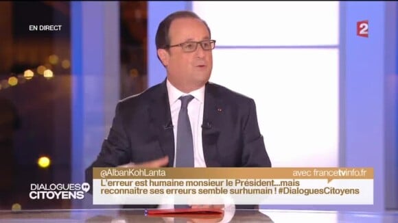 Koh-Lanta : Un ancien candidat interpelle François Hollande en direct à la télé