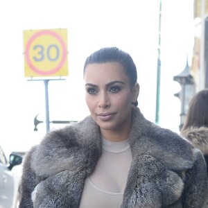 Kim Kardashian à Reykjavík en Islande, le 18 avril 2016.