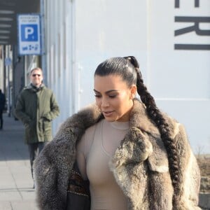 Kim Kardashian à Reykjavík en Islande, le 18 avril 2016.