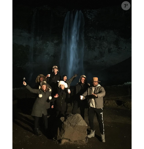 Kourtney Kardashian, The Dream et la joyeuse bande en Islande. Photo publiée le 18 avril 2016.