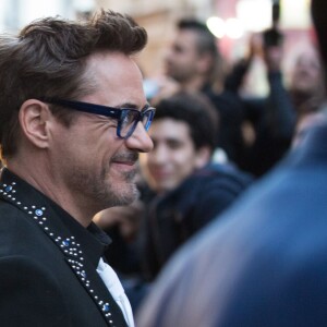 Robert Downey Jr. - Arrivée des people à l'avant-première du film "Captain America : Civil War" au Grand Rex à Paris, le 18 avril 2016.