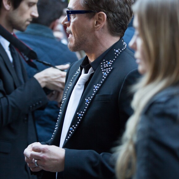 Robert Downey Jr. - Arrivée des people à l'avant-première du film "Captain America : Civil War" au Grand Rex à Paris, le 18 avril 2016.