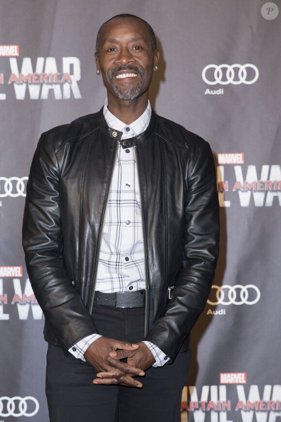 Don Cheadle - Avant-première du film "Captain America : Civil War" au Grand Rex à Paris, le 18 avril 2016. © Olivier Borde/Bestimage