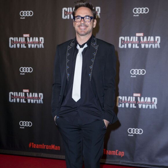 Robert Downey Jr. - Avant-première du film "Captain America : Civil War" au Grand Rex à Paris, le 18 avril 2016. © Olivier Borde/Bestimage