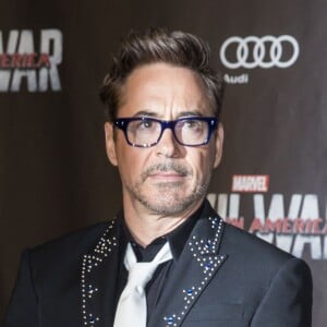 Robert Downey Jr. - Avant-première du film "Captain America : Civil War" au Grand Rex à Paris, le 18 avril 2016. © Olivier Borde/Bestimage