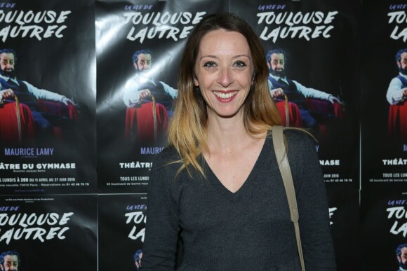 Marie Teissier - Générale de la pièce "La vie de Toulouse Lautrec" au théâtre du Gymnase à Paris le 18 avril 2016 © CVS / Bestimage18/04/2016 - Paris