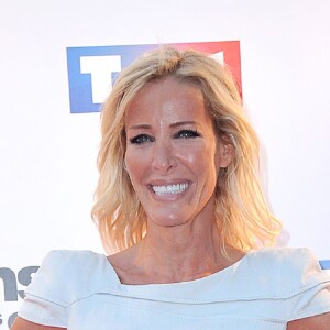 Ophélie Winter - Photocall de présentation de la nouvelle saison de "Danse avec les Stars 5" au pied de la tour TF1 à Paris, le 10 septembre 2014.