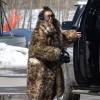 Kim Kardashian - La famille Kardashian passe des vacances dans une station de ski à Vail dans le Colorado, le 6 avril 2016. Les caméras filment des vacances en famille.