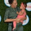 Tamera Mowry et sa fille Ariah Housley à la journée Safe Kids Day aux studios Smashbox à Culver City, le 22 avril 2016