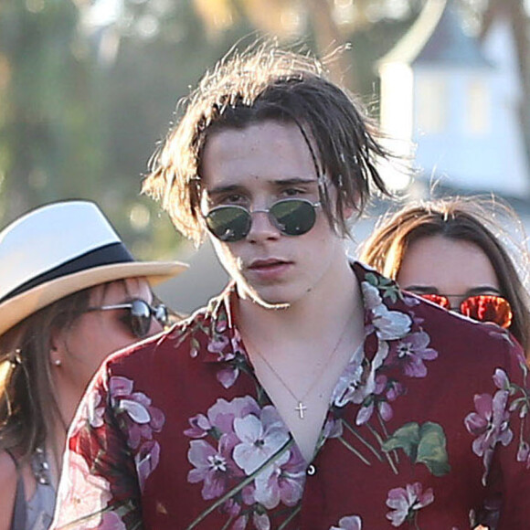 Brooklyn Beckham au festival de musique Coachella, 2ème jour. Le 16 avril 2016
