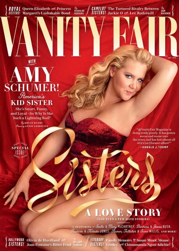 Couverture de Vanity Fair avec Amy Schumer.