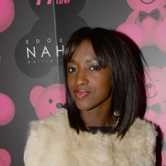 Exclusif - Hapsatou Sy - Le Pink Paradise fête ses 14 ans à Paris le 14 janvier 2016.