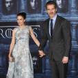 Amanda Peet et son mari David Benioff à la première de la saison 6 de "Game Of Thrones" à Hollywood le 10 Avril 201