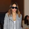 Jessica Alba sort de l'hôtel Soho à New York. Le 9 mars 2016