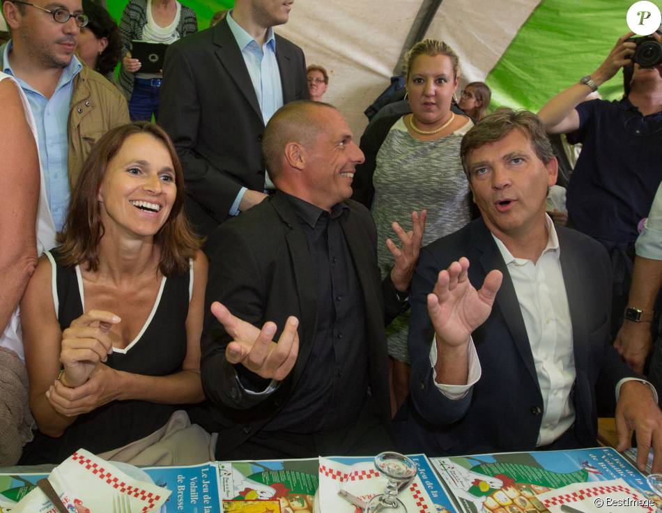Arnaud Montebourg et sa compagne Aurélie Filippetti aux ...