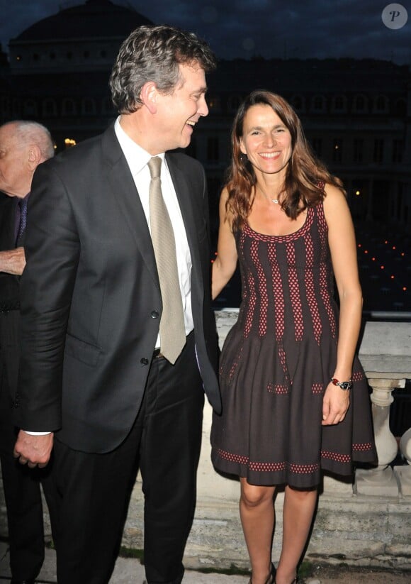 Arnaud Montebourg et Aurélie Filipetti à Paris le 3 octobre 2013