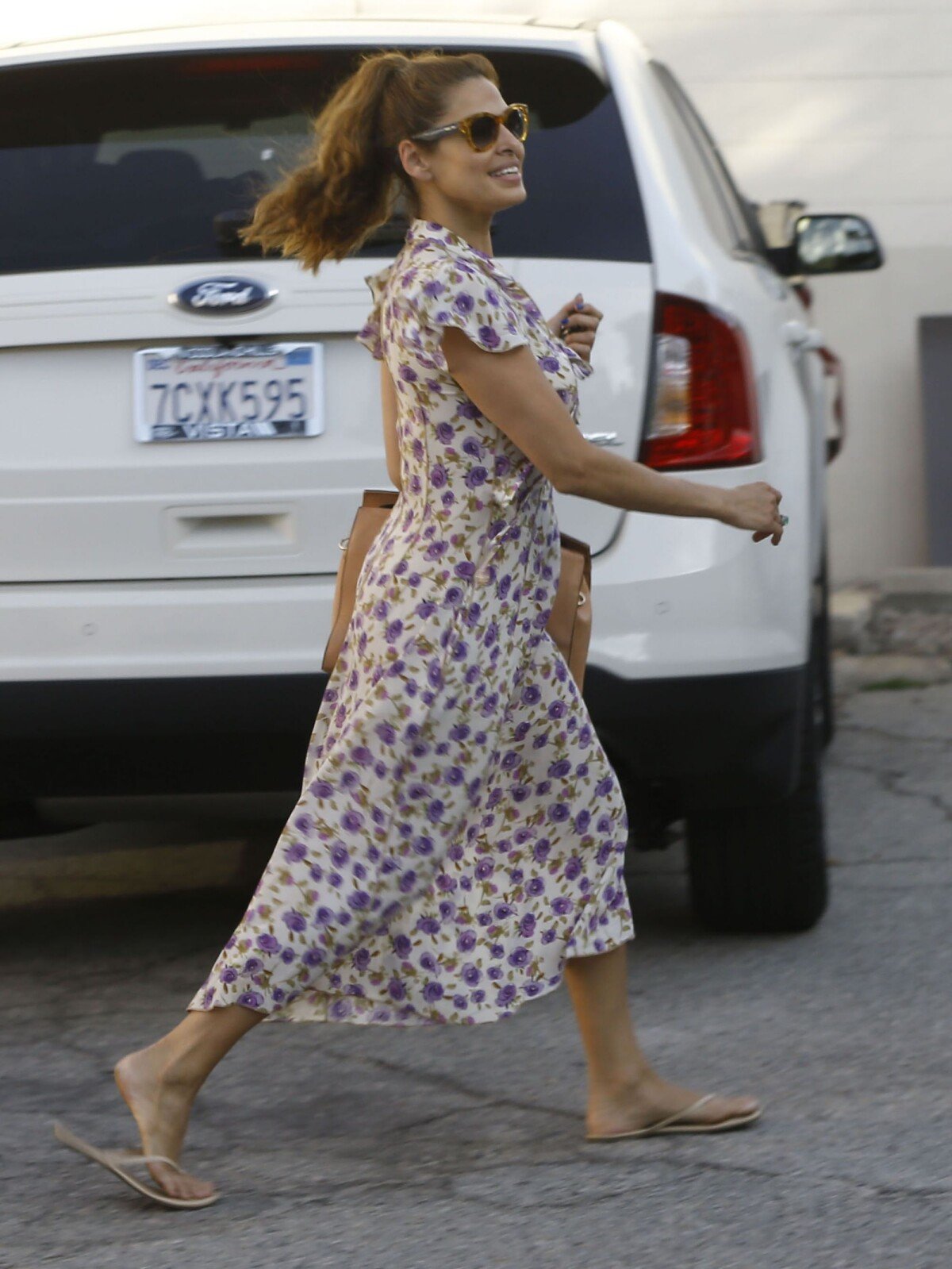 Photo : Eva Mendes à Hollywood, le 22 juin 2015 - Purepeople