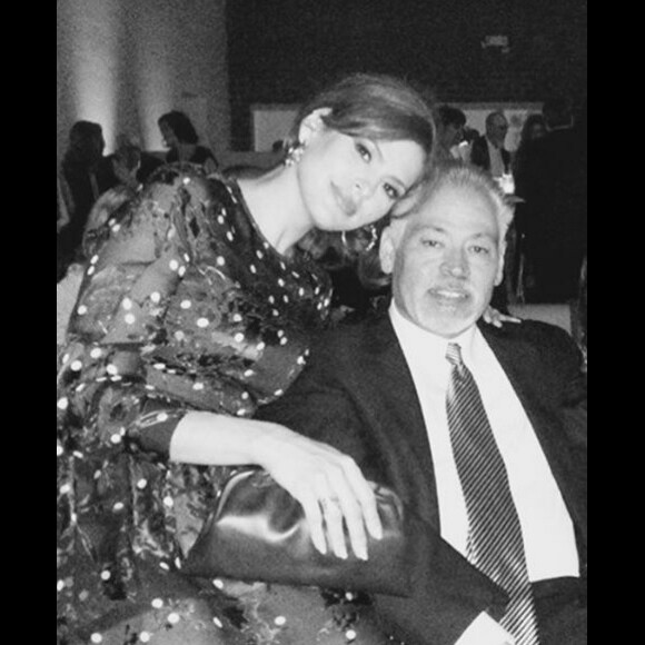 Eva Mendes et son frère Carlos sur une photo publiée le 1er avril sur le compte Instagram de l'actrice.