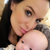 L'épouse d'Arnaud Lagardère, Jade Foret a publié une photo d'elle avec son fils Nolan, sur sa page Instagram au mois d'avril 2016.