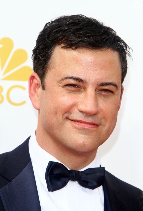 Jimmy Kimmel à La 66ème cérémonie annuelle des Emmy Awards au Nokia Theatre à Los Angeles, le 25 août 2014.